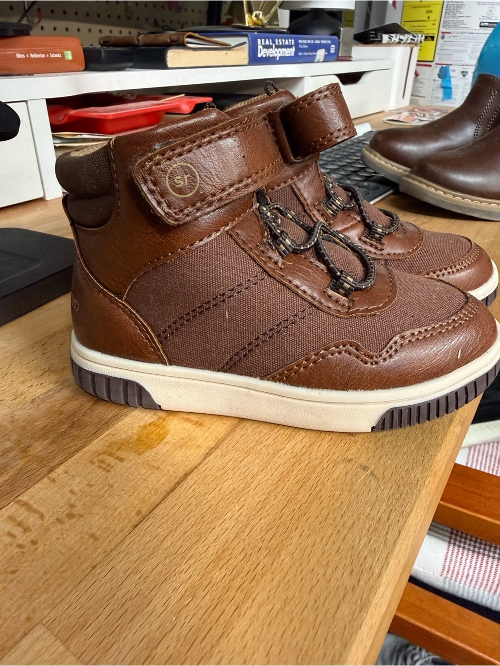Stride Rite Leather Boots - Sz 7 Toddler